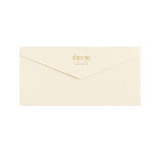 Cream Beige Foil Envelope(10 Pack)