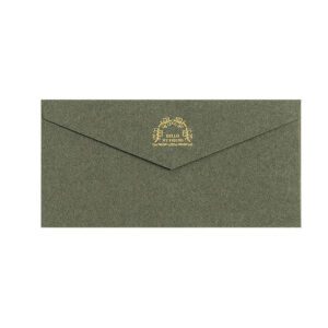 Deep Olive Foil Envelope(10 Pack)