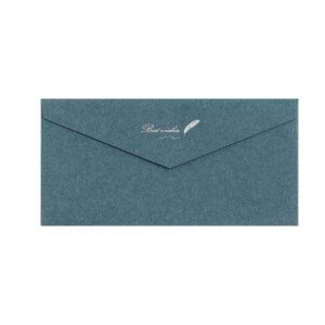 Deep Teal Foil Envelope(10 Pack)